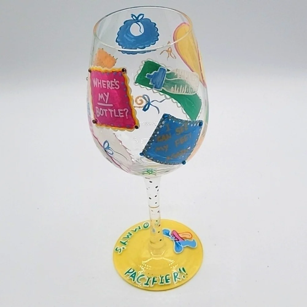 LOLITA Wine Recipe Glass 